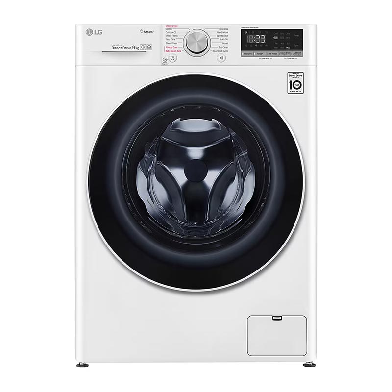 ماشین لباسشویی 9 کیلو گرمی ال جی مدل F4V5VYP0W سفید